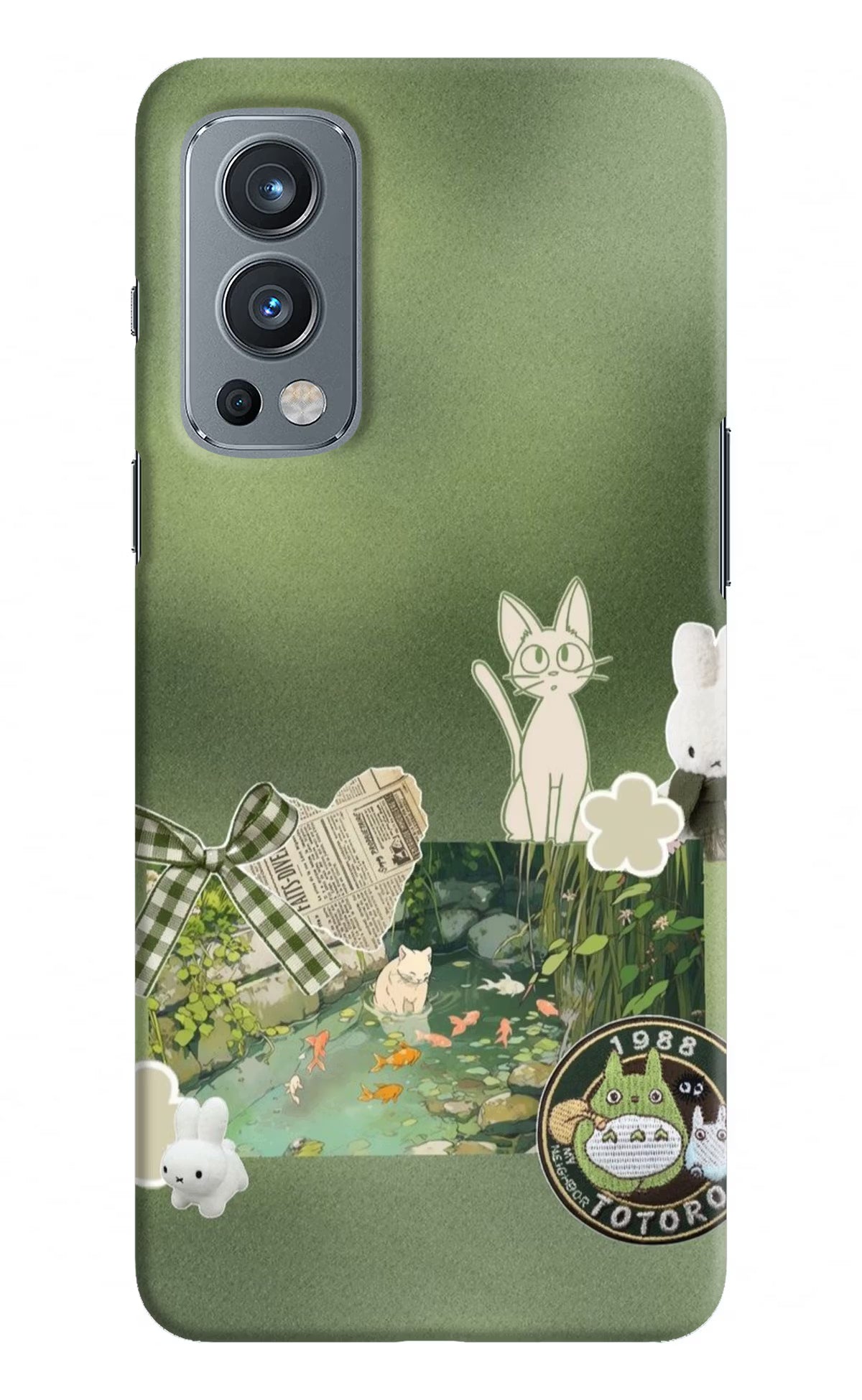 Aesthetic anime OnePlus Nord 2 5G Back Cover