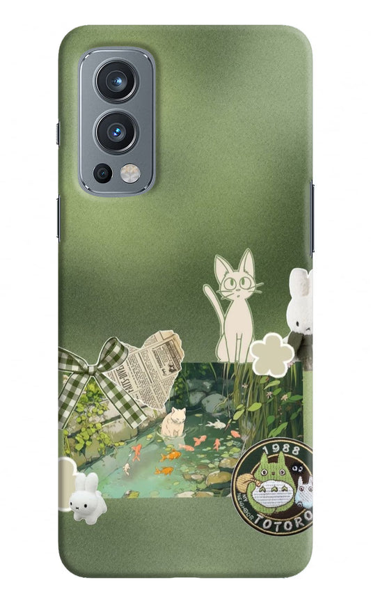 Aesthetic anime OnePlus Nord 2 5G Back Cover