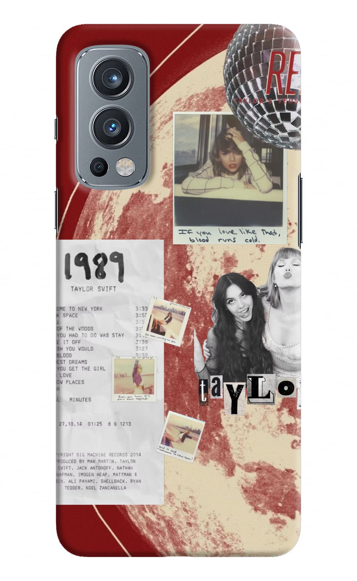 Taylor Swift OnePlus Nord 2 5G Back Cover