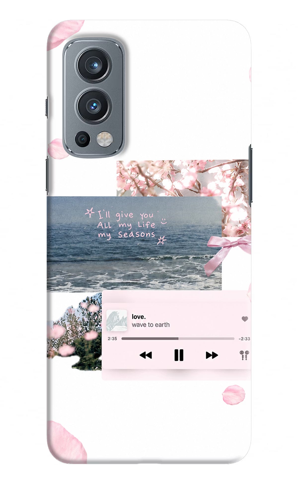 Wave to earth OnePlus Nord 2 5G Back Cover