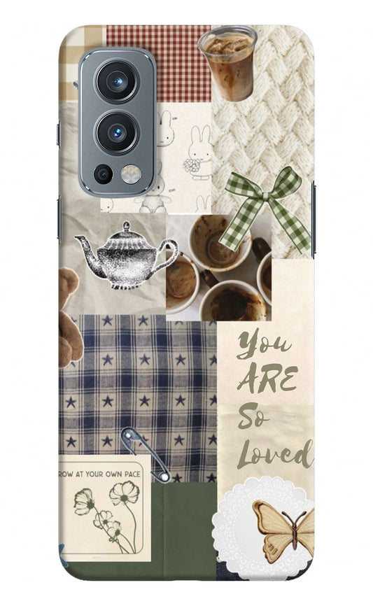 Cookie OnePlus Nord 2 5G Hard Case Back Cover by Casekaro