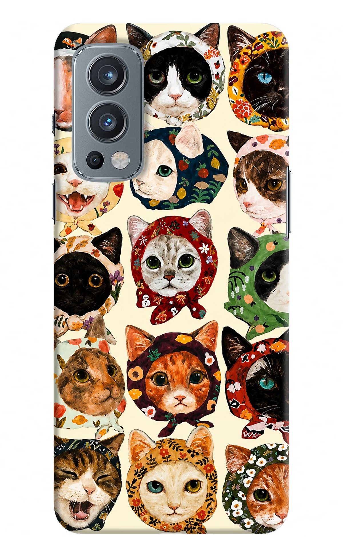 Cool Cat OnePlus Nord 2 5G Back Cover