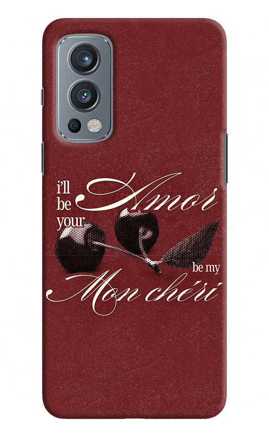 Velvet Cherry OnePlus Nord 2 5G Back Cover