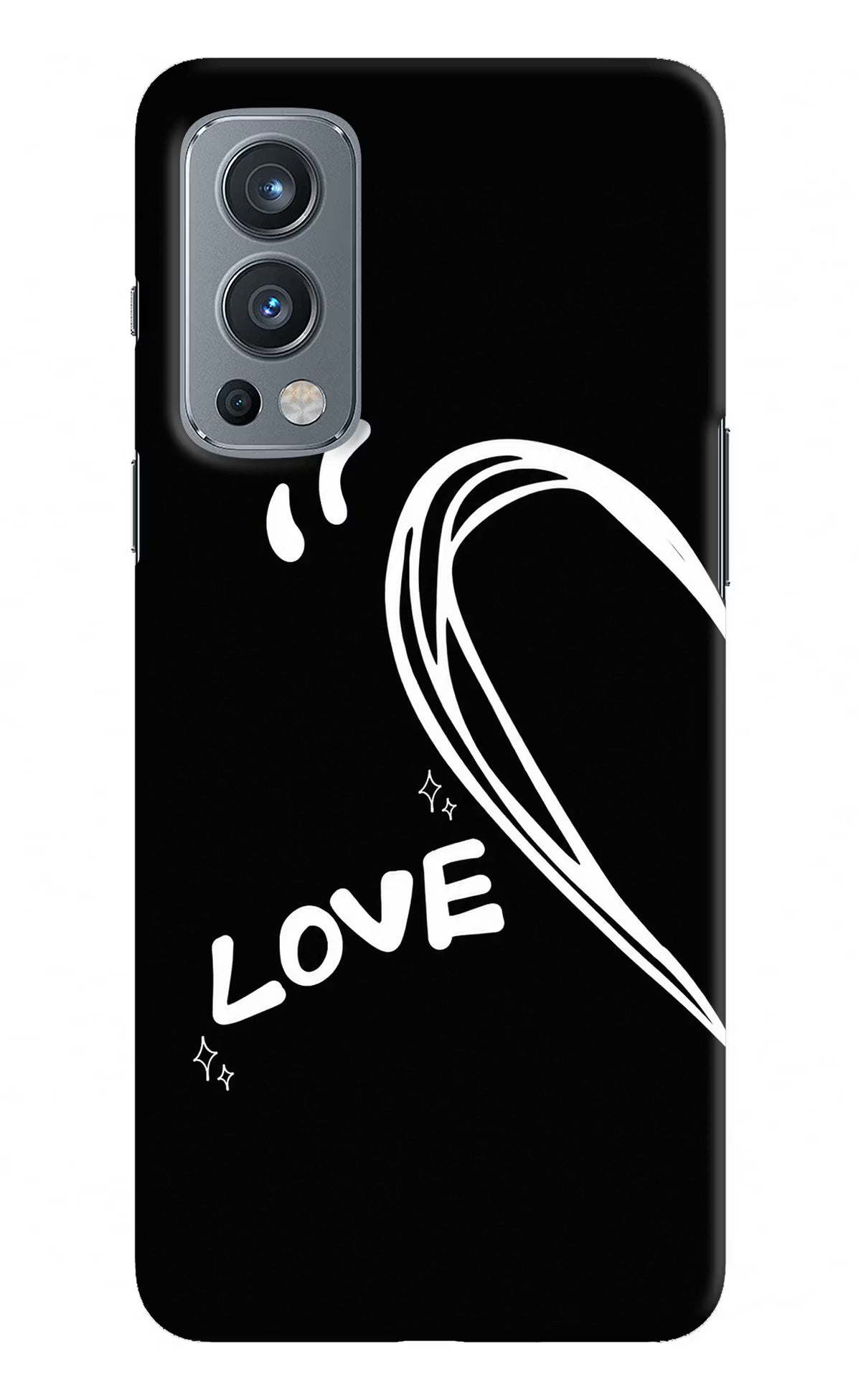 Love Line OnePlus Nord 2 5G Back Cover