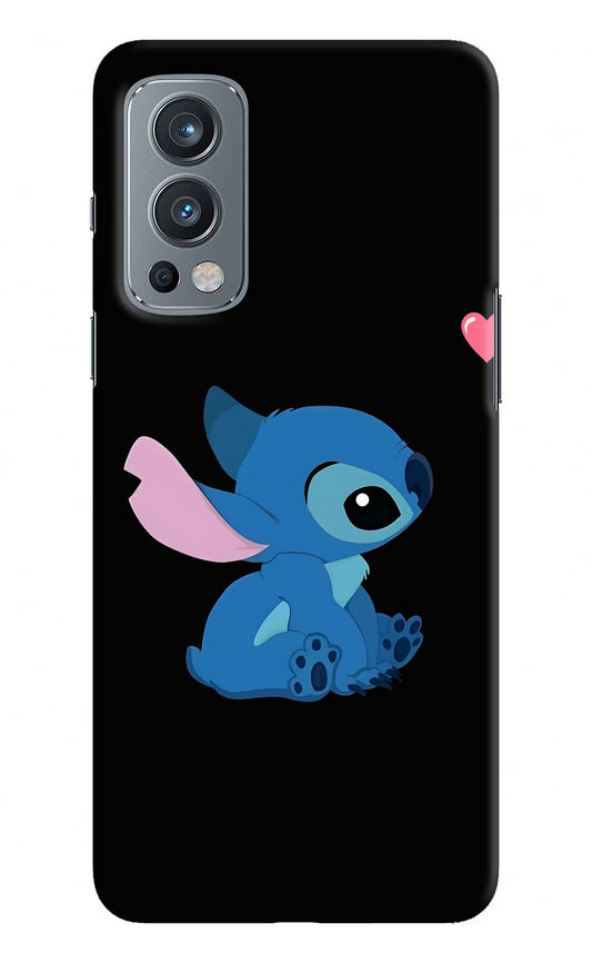Stitch Crush OnePlus Nord 2 5G Hard Case Back Cover by Casekaro