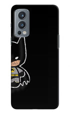 Bat Kitty OnePlus Nord 2 5G Hard Case Back Cover by Casekaro
