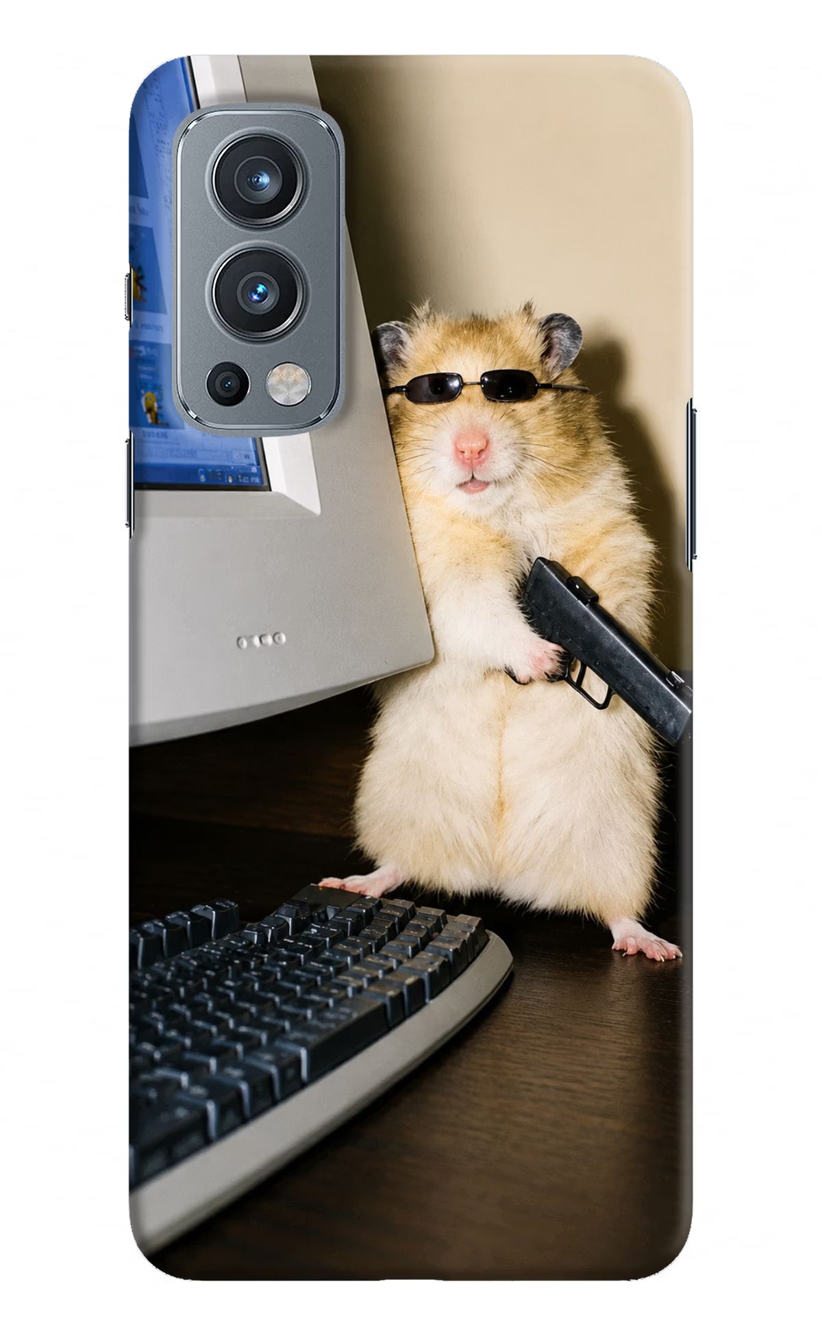 Hacker Hamster OnePlus Nord 2 5G Back Cover