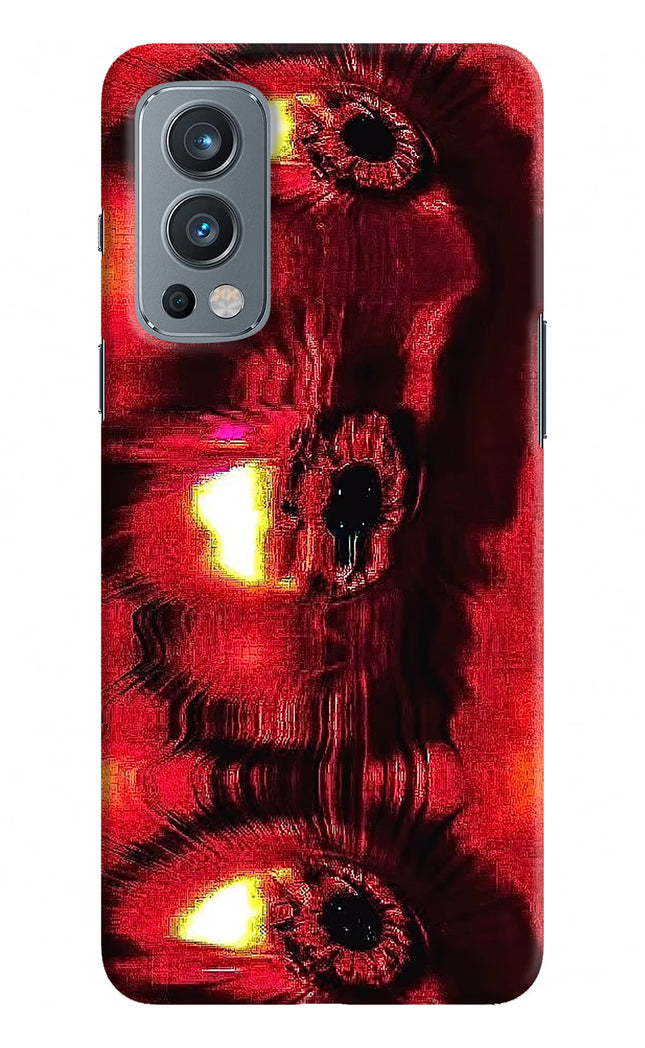 Fire Eye OnePlus Nord 2 5G Hard Case Back Cover by Casekaro