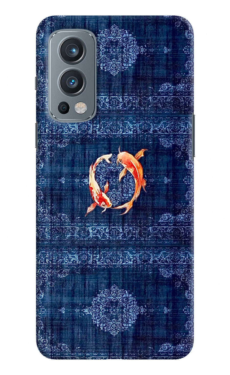 Koi Blue OnePlus Nord 2 5G Back Cover, Hard case