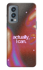 Pink Aura OnePlus Nord 2 5G Back Cover
