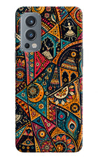 Folk Print OnePlus Nord 2 5G Back Cover