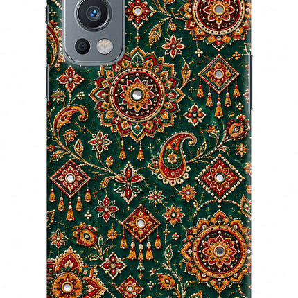 Green Pataka OnePlus Nord 2 5G Back Cover