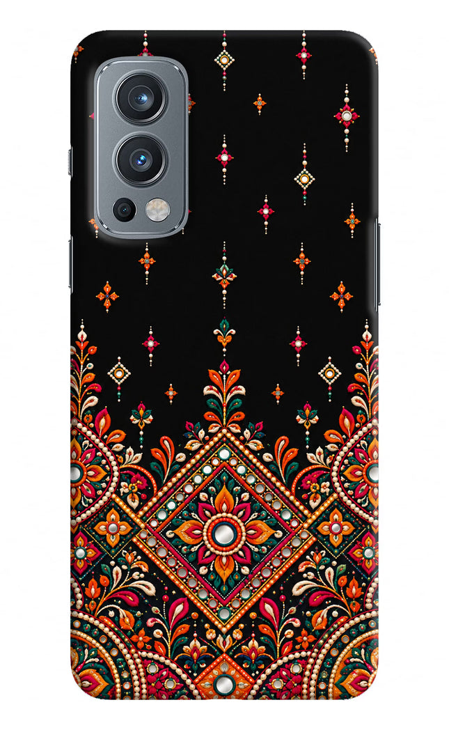 Noir Mehfil OnePlus Nord 2 5G Hard Case Back Cover by Casekaro