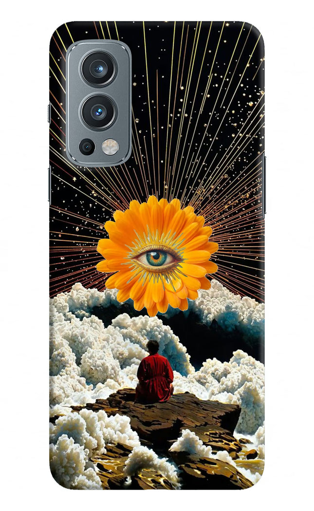Cosmic Flower OnePlus Nord 2 5G Hard Case Back Cover by Casekaro