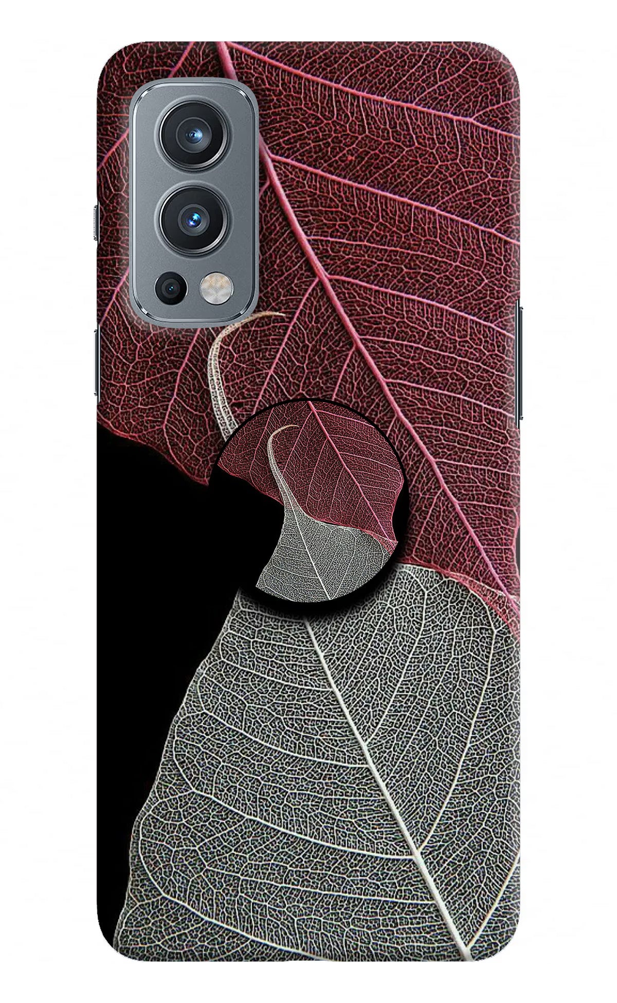 Leaf Pattern OnePlus Nord 2 5G Pop Case by Casekaro