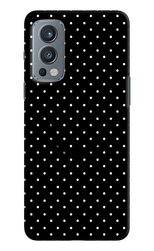 White Dots OnePlus Nord 2 5G Pop Case by Casekaro