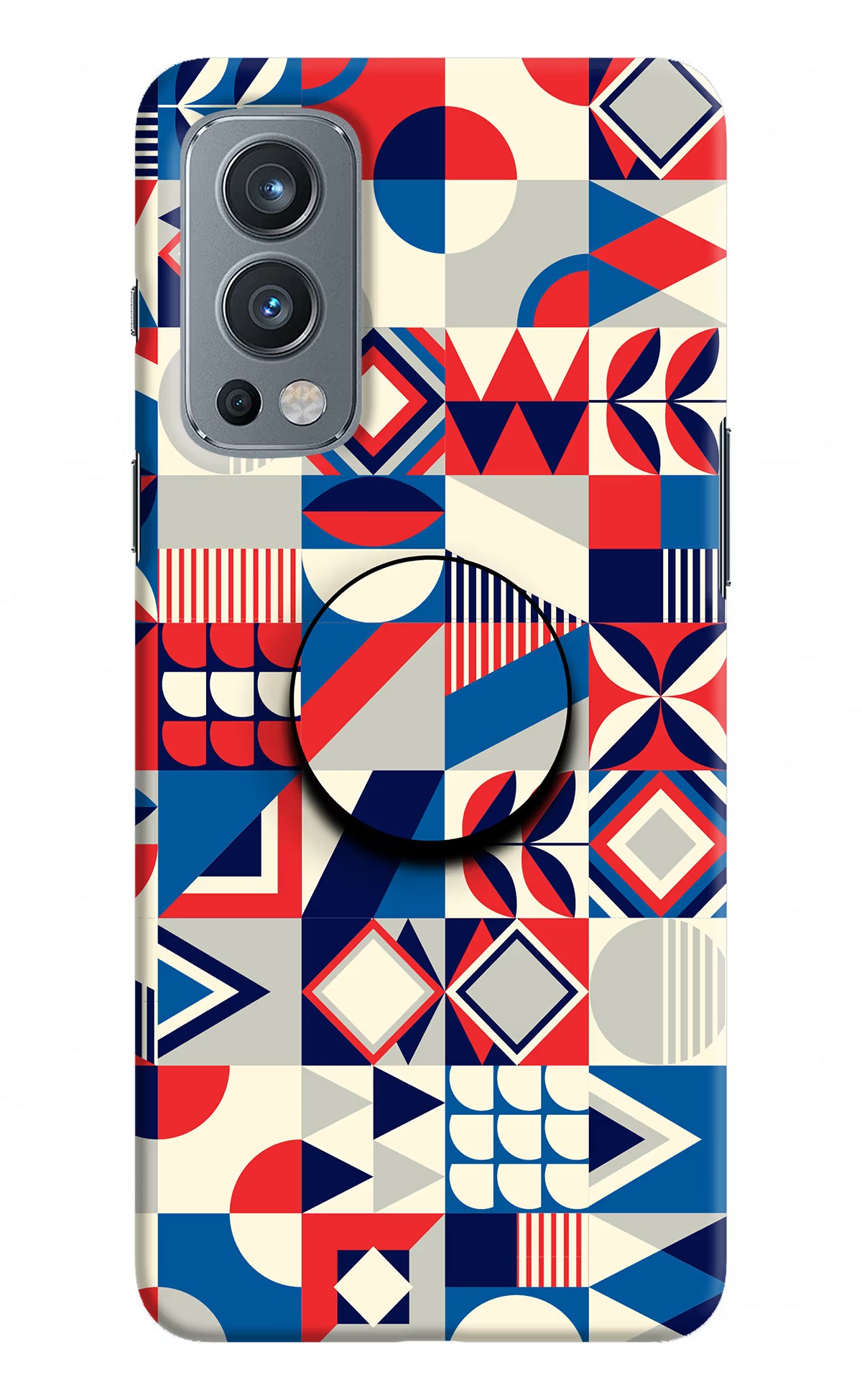 Colorful Pattern OnePlus Nord 2 5G Pop Case by Casekaro