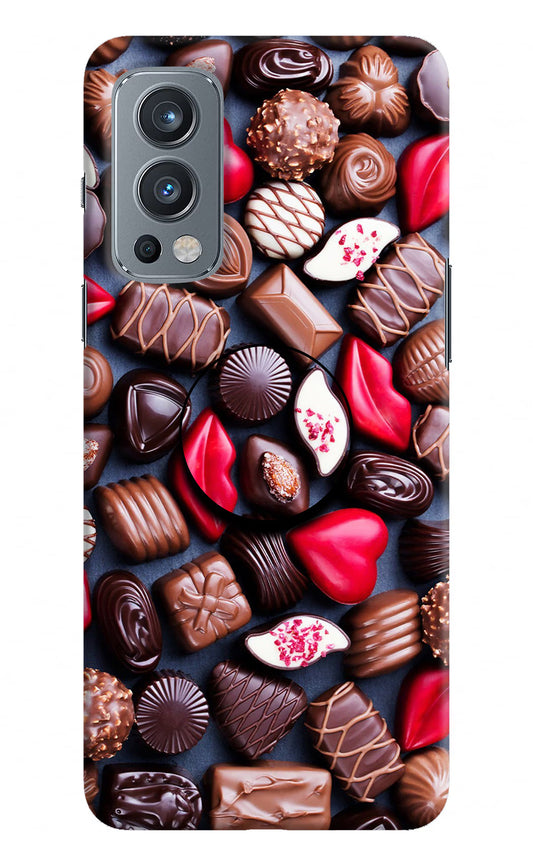 Chocolates OnePlus Nord 2 5G Pop Case by Casekaro