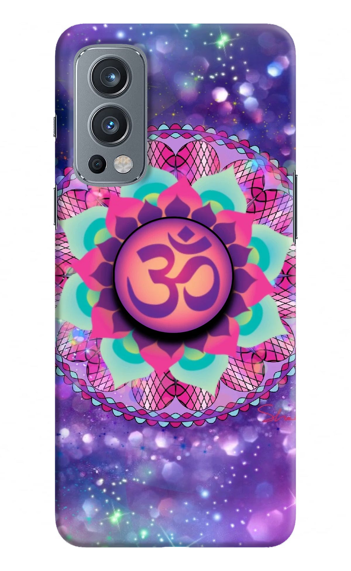 Om Purple OnePlus Nord 2 5G Pop Case by Casekaro