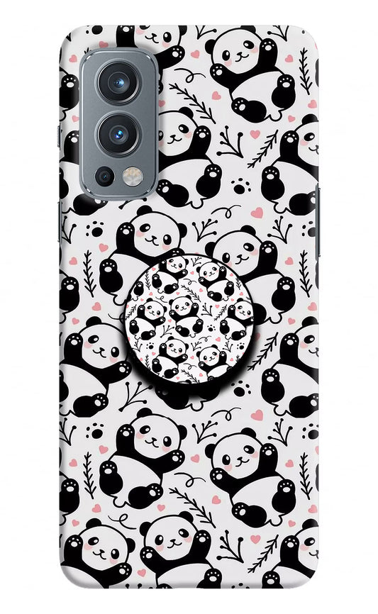 Cute Panda OnePlus Nord 2 5G Pop Case by Casekaro