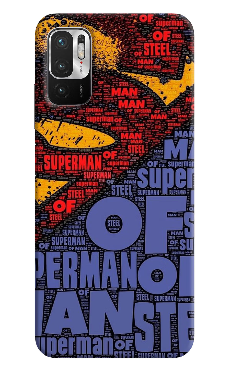 Superman Redmi Note 10T 5G Back Cover, Hard case