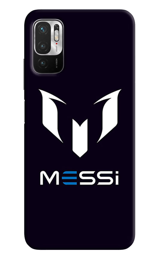 Messi Logo Redmi Note 10T 5G Hard Case Back Cover by Casekaro