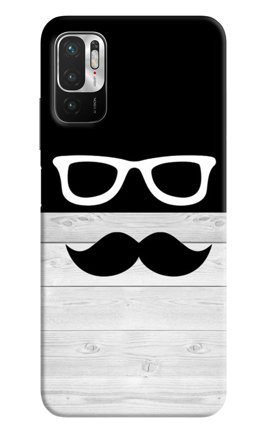 Mustache Redmi Note 10T 5G Hard Case Back Cover by Casekaro