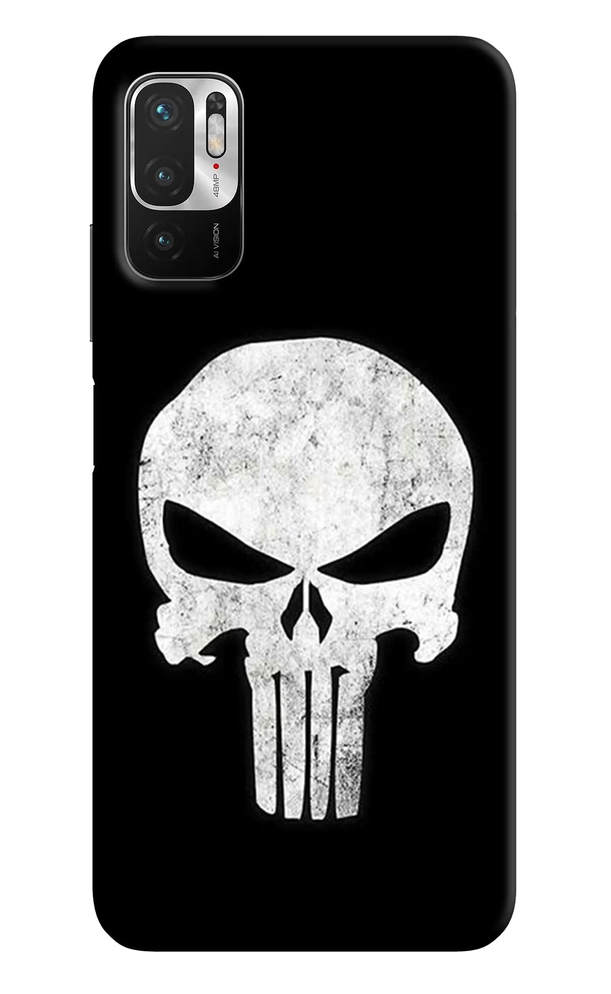 Punisher Skull Redmi Note 10T 5G Hard Case Back Cover by Casekaro