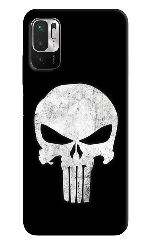 Punisher Skull Redmi Note 10T 5G Hard Case Back Cover by Casekaro