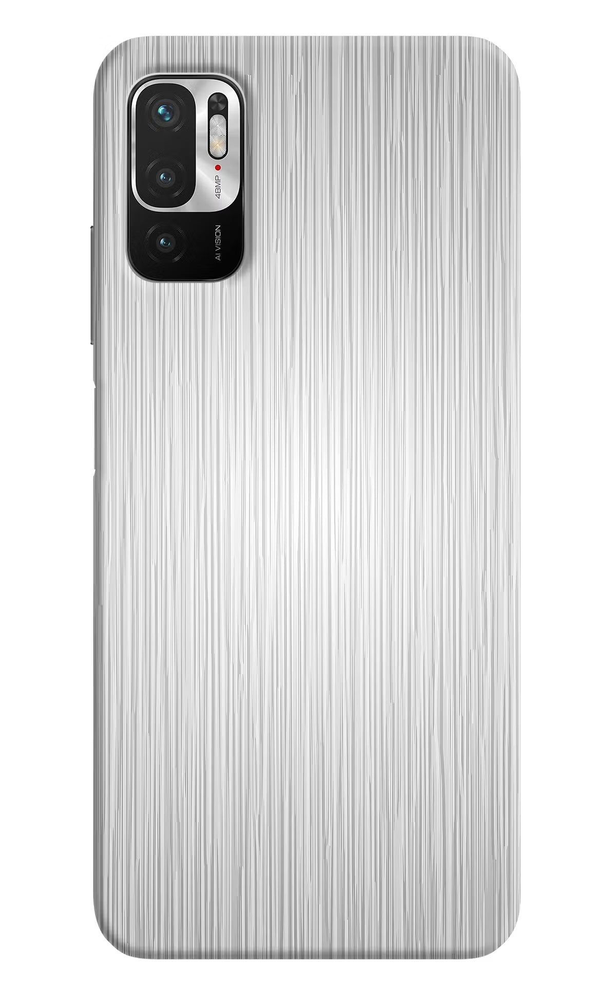 Wooden Grey Texture Redmi Note 10T 5G Hard Case Back Cover by Casekaro