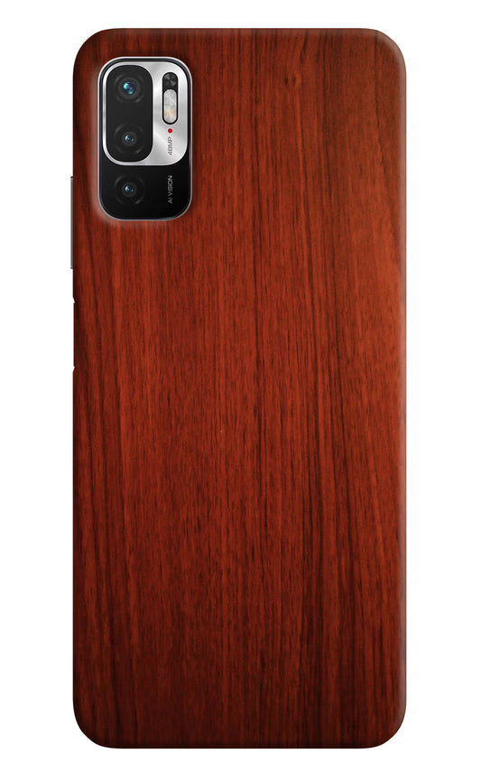 Wooden Plain Pattern Redmi Note 10T 5G Hard Case Back Cover by Casekaro