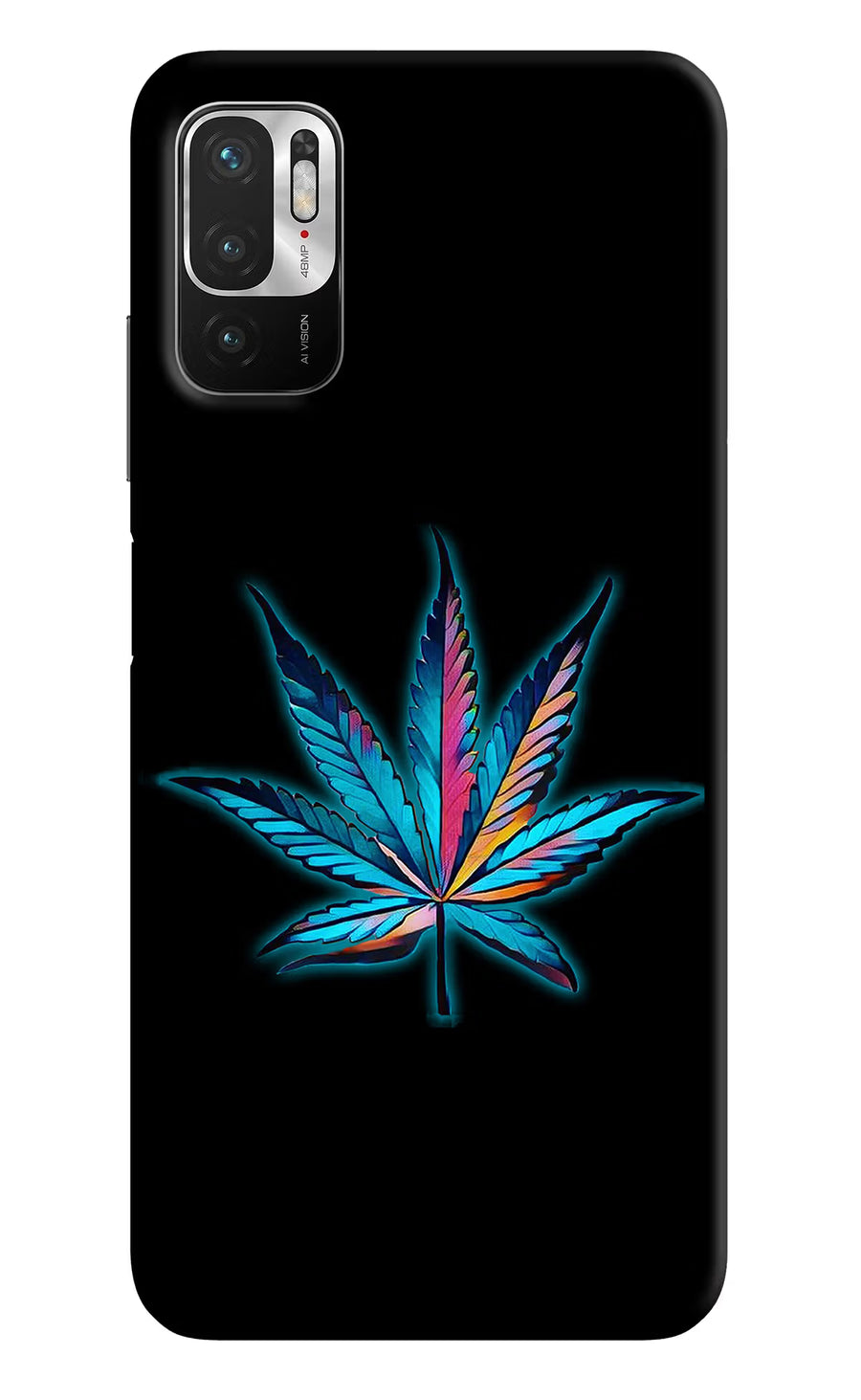 Weed Redmi Note 10T 5G Back Cover, Hard case