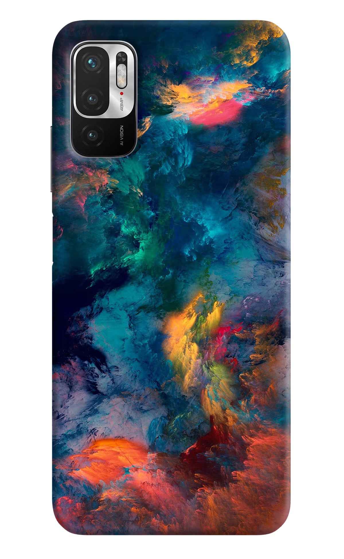 Artwork Paint Redmi Note 10T 5G Hard Case Back Cover by Casekaro