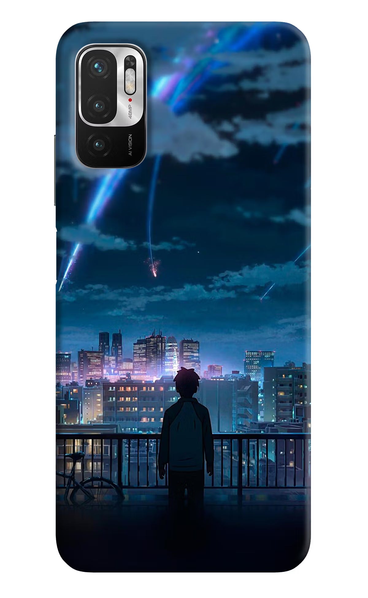 Anime Redmi Note 10T 5G Hard Case Back Cover by Casekaro
