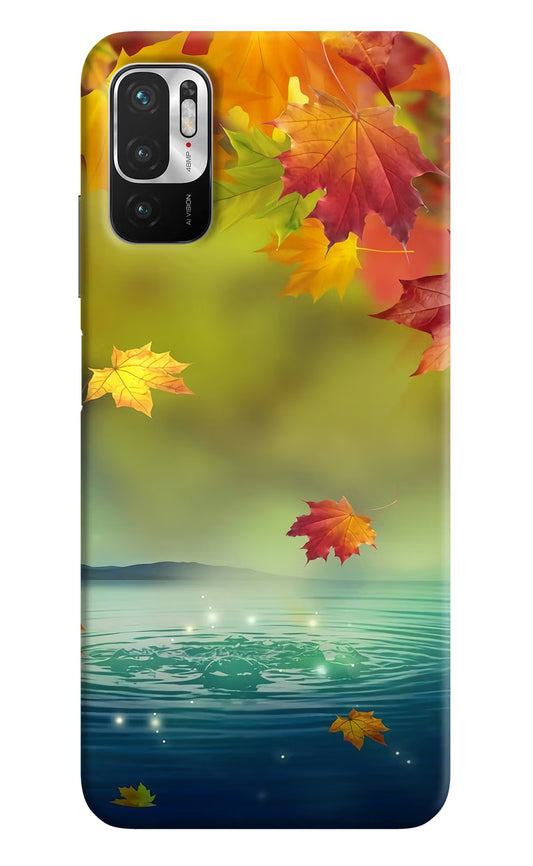 Flowers Redmi Note 10T 5G Hard Case Back Cover by Casekaro