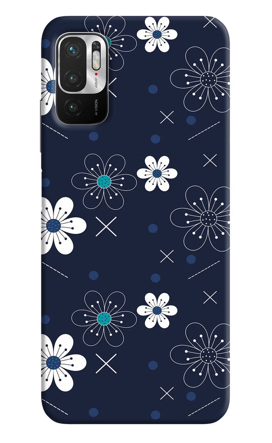 Flowers Redmi Note 10T 5G Hard Case Back Cover by Casekaro