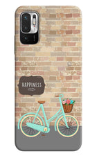 Happiness Artwork Redmi Note 10T 5G Hard Case Back Cover by Casekaro