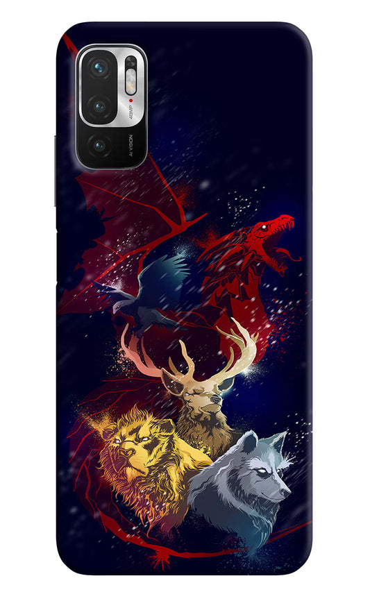 Game Of Thrones Redmi Note 10T 5G Hard Case Back Cover by Casekaro