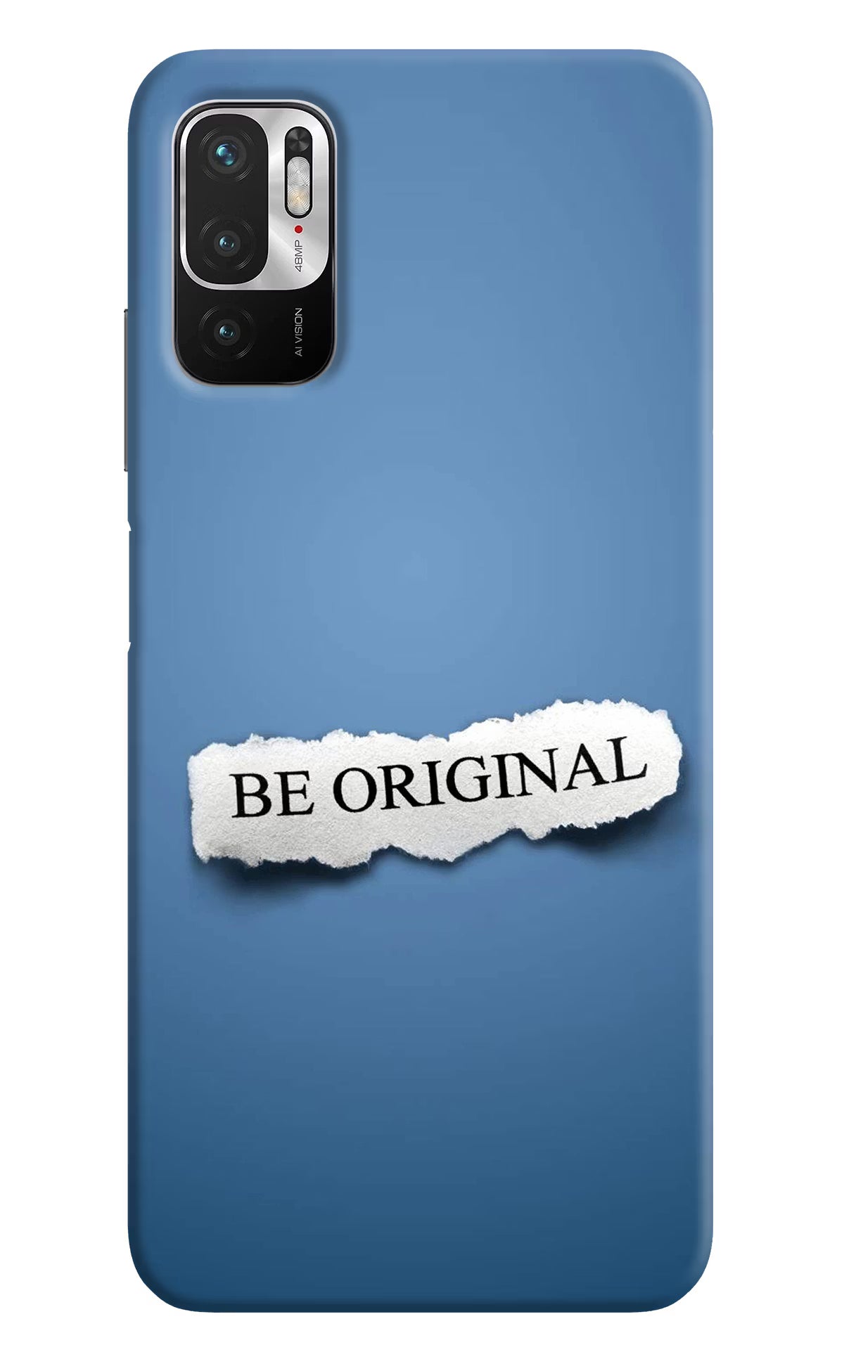 Be Original Redmi Note 10T 5G Hard Case Back Cover by Casekaro