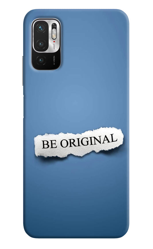 Be Original Redmi Note 10T 5G Hard Case Back Cover by Casekaro