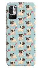 Pug Dog Redmi Note 10T 5G Hard Case Back Cover by Casekaro