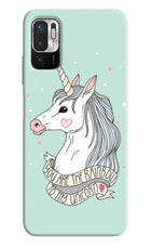 Unicorn Wallpaper Redmi Note 10T 5G Hard Case Back Cover by Casekaro