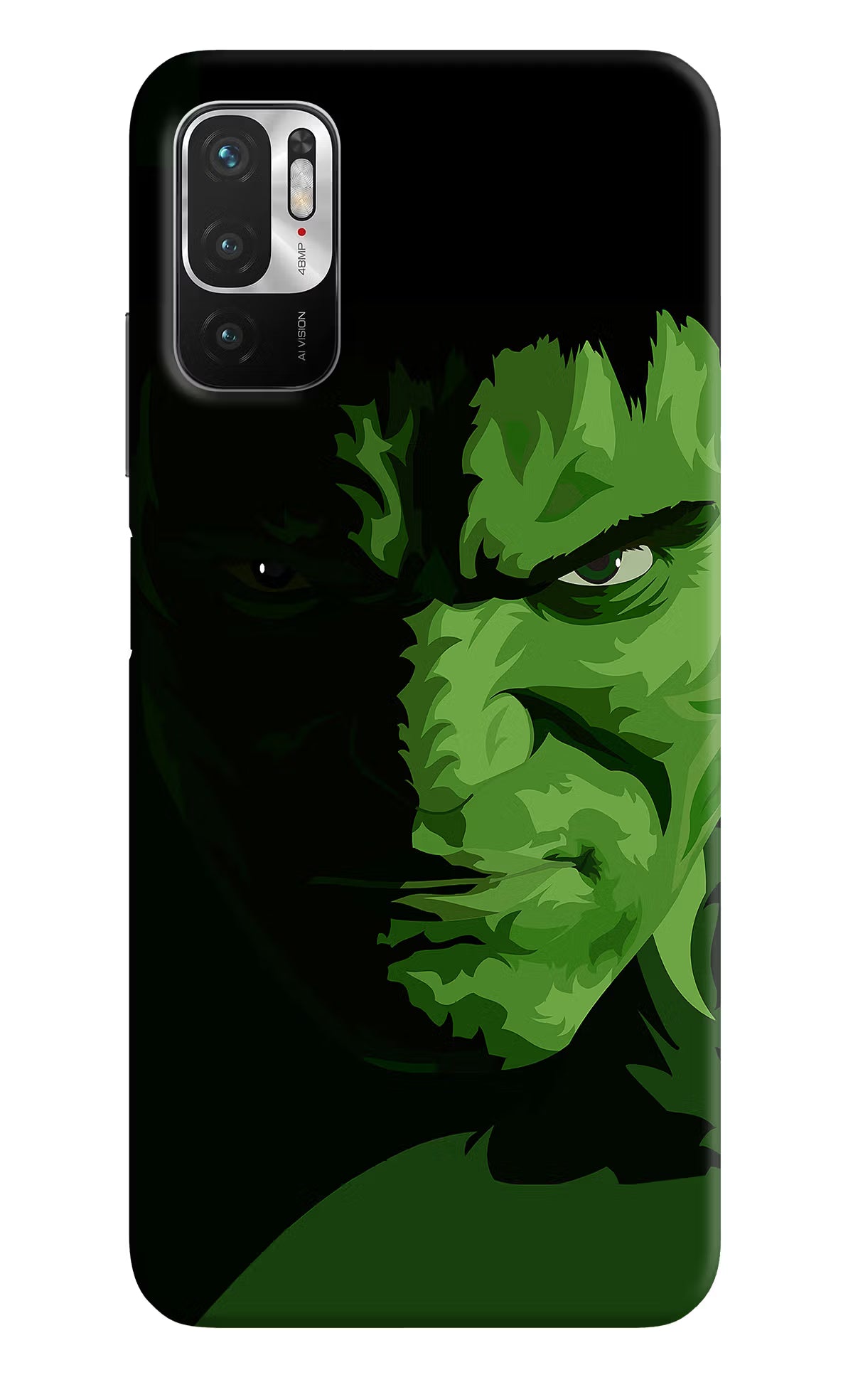 HULK Redmi Note 10T 5G Hard Case Back Cover by Casekaro