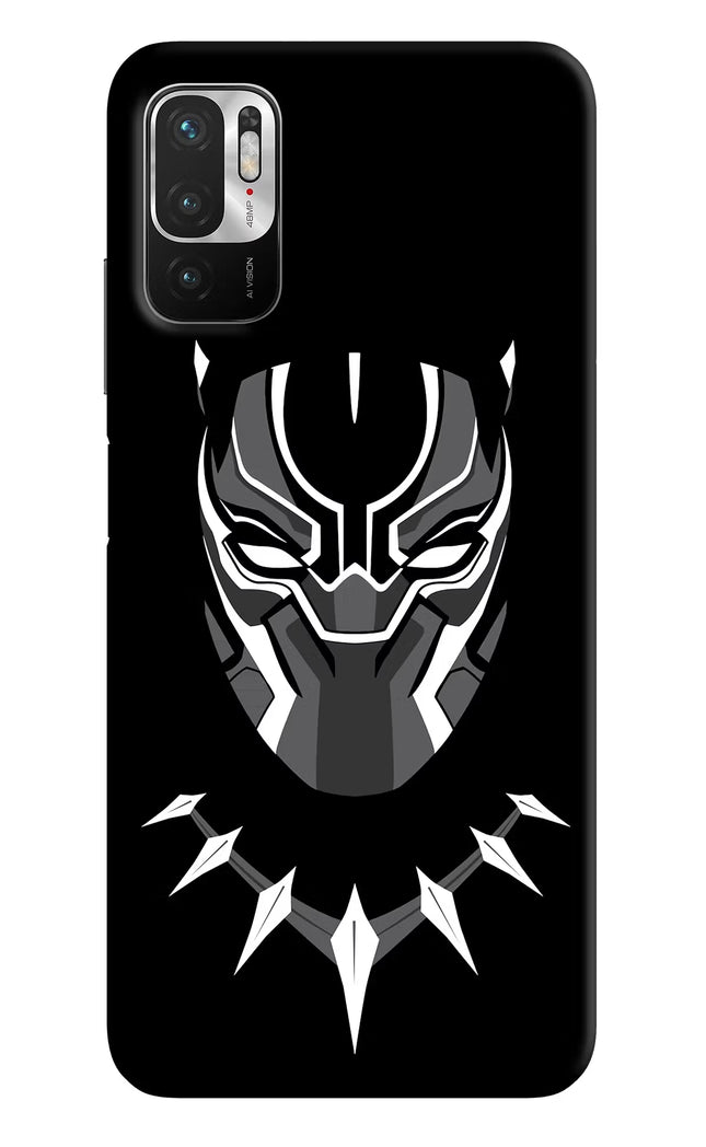 Black Panther Redmi Note 10T 5G Hard Case Back Cover by Casekaro