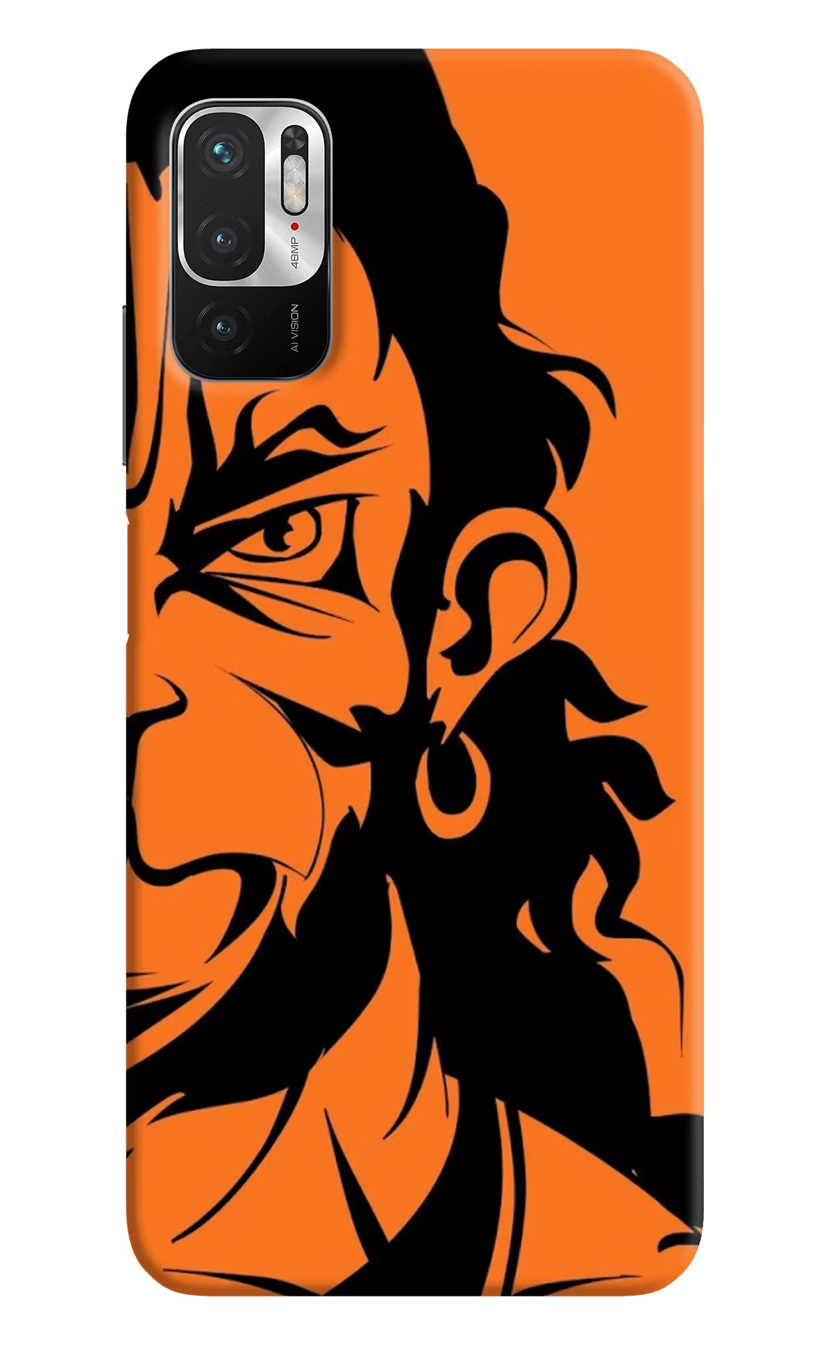 Hanuman Redmi Note 10T 5G Hard Case Back Cover by Casekaro