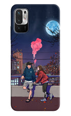 Chilling Couple Redmi Note 10T 5G Hard Case Back Cover by Casekaro