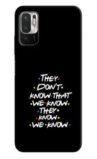 FRIENDS Dialogue Redmi Note 10T 5G Hard Case Back Cover by Casekaro