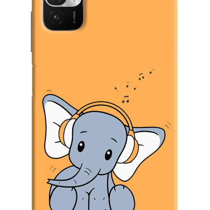 High On Music Redmi Note 10T 5G Hard Case Back Cover by Casekaro
