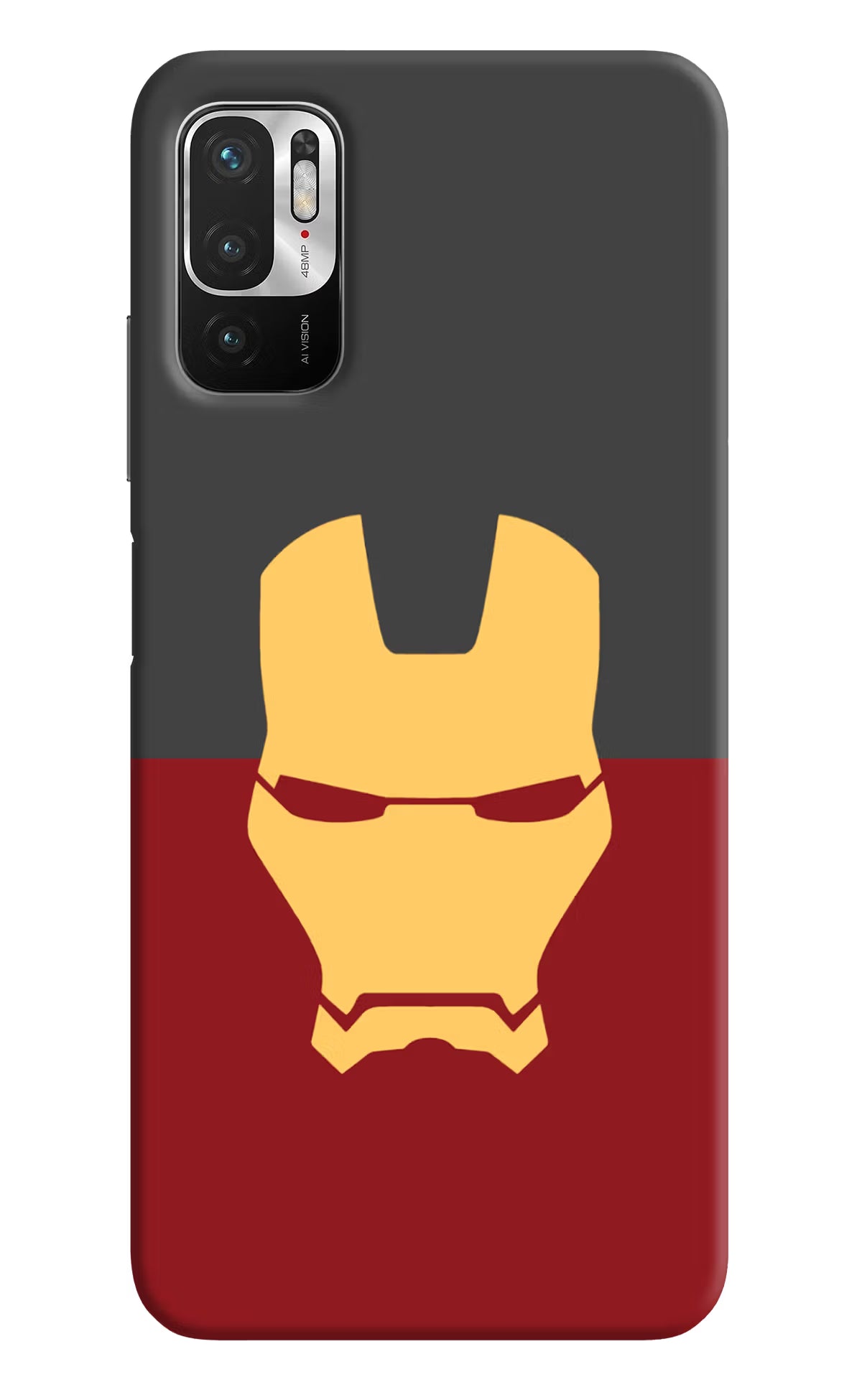 Ironman Redmi Note 10T 5G Hard Case Back Cover by Casekaro