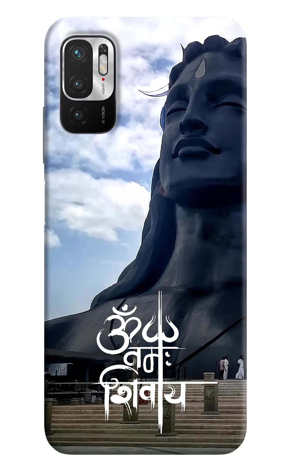 Om Namah Shivay Redmi Note 10T 5G Hard Case Back Cover by Casekaro
